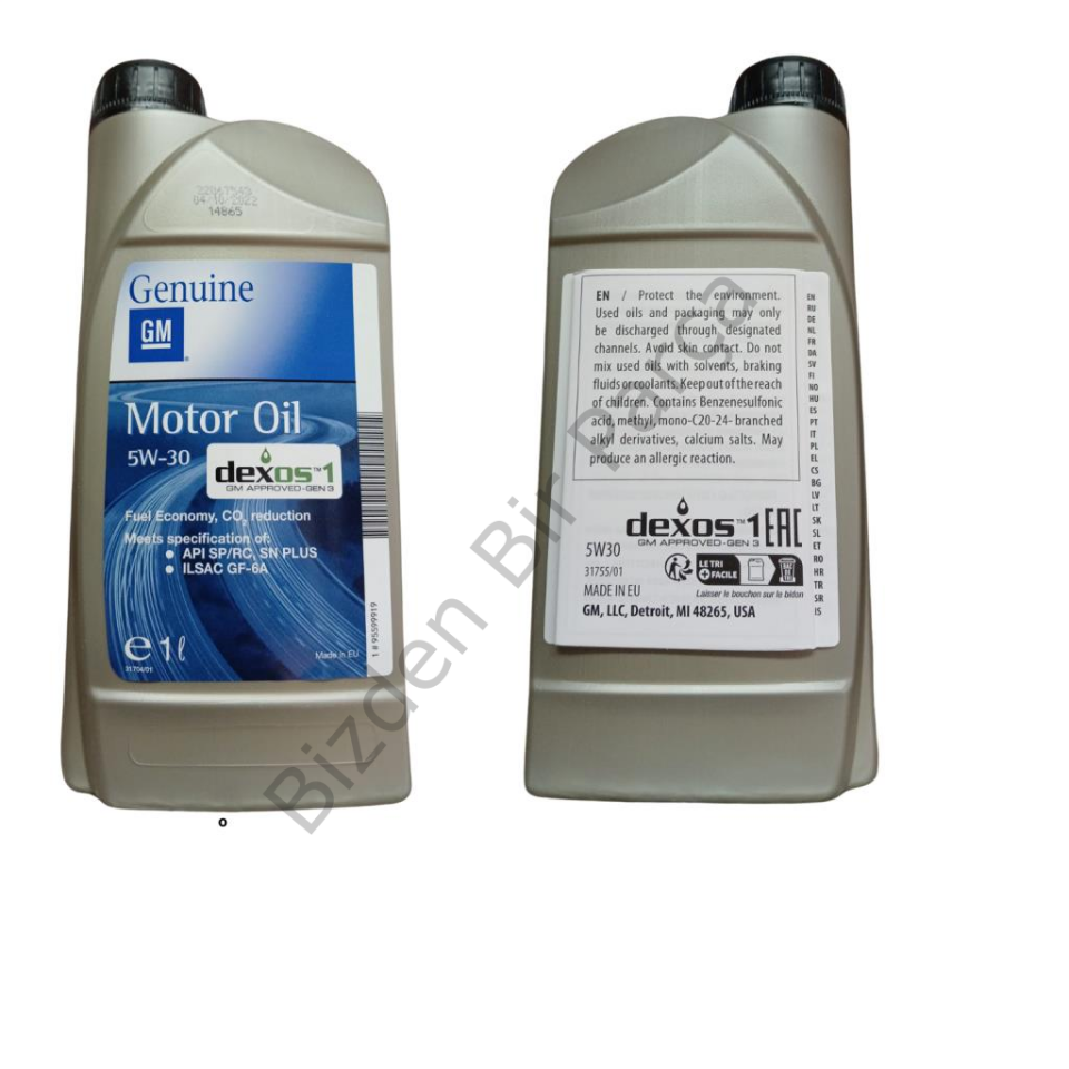 GM Dexos 1 5W30 Gen. 3 1 LİTRE