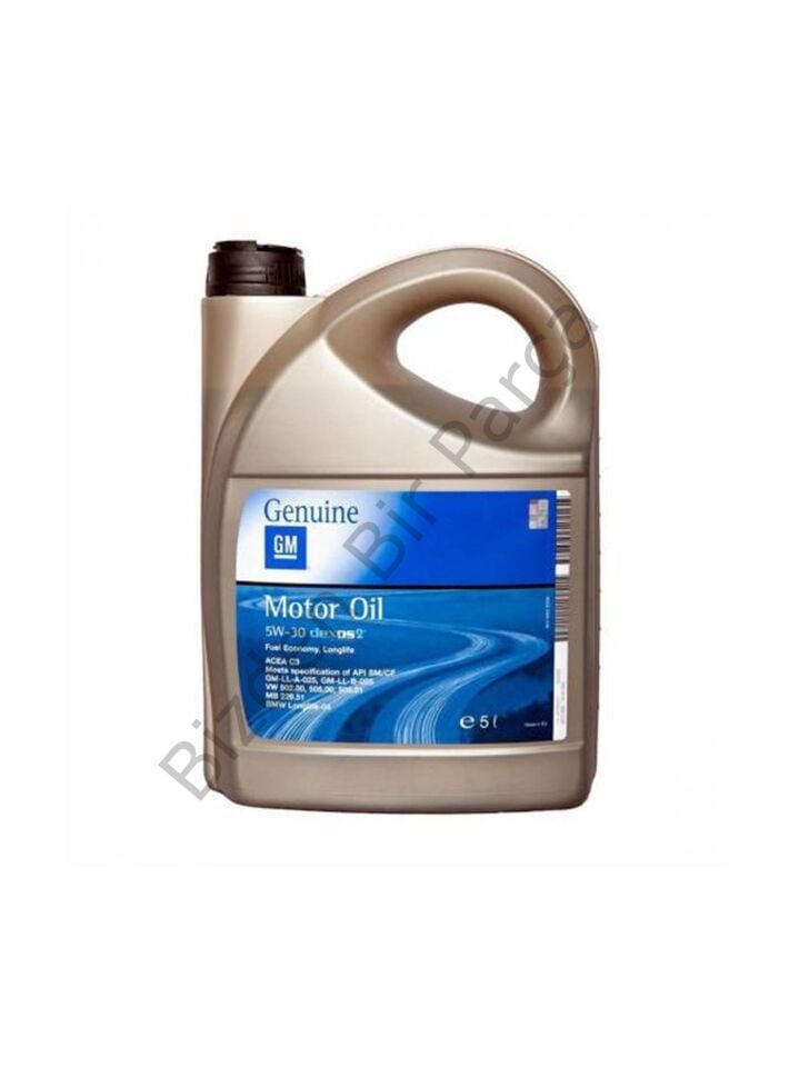 MOTOR YAĞI DEXOS 2 GM 5W30  5 LİTRE  GM