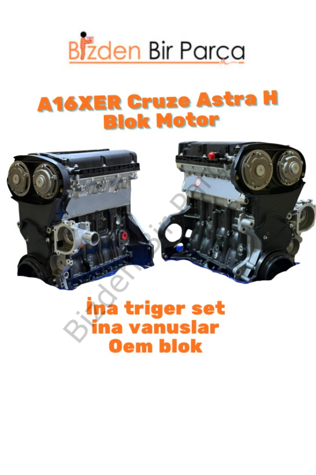 MOTOR KOMPLE ASTRA H CRUZE DİŞLİ TRİGER İNA