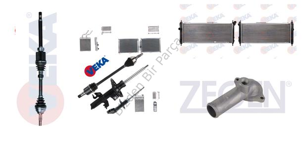 YAĞ SOĞUTUCUSU KOMPLE ASTRA H-J 1.6İ 2004-2016/MER